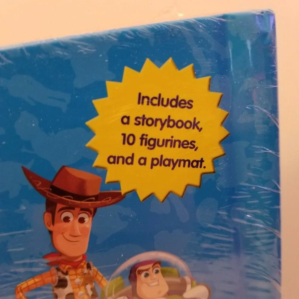 Disney Pixar Toy Story 4 My Busy Books Playset Woody Buzz Forky Activity Kit
